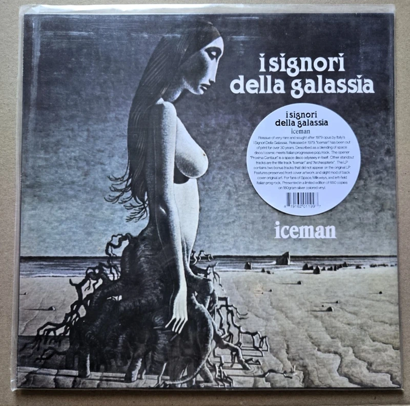 I Signori della Galassia - LP - "Iceman", reissue, limited edition.