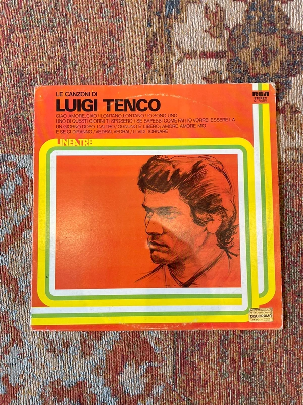 Luigi Tenco - Vinile - le canzoni di Luigi Tenco