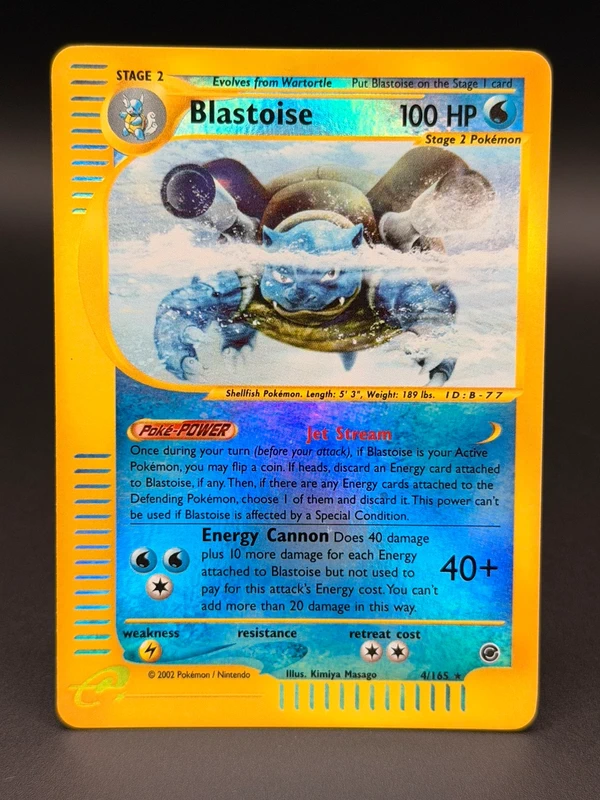 Blastoise Reverse Holo – Expedition Base Set – WOTC