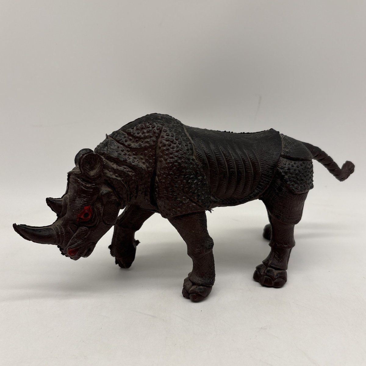 Rinoceronte Imperiale Vintage 1984 Rinoceronte Animale di Plastica!