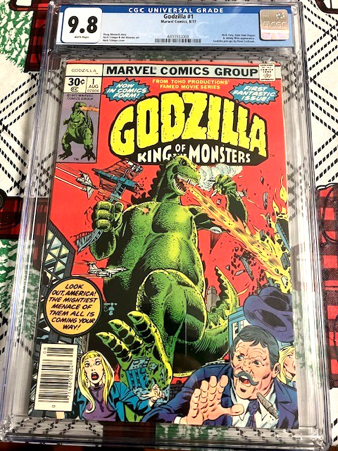 Godzilla #1 CGC 9.8 1977 4493933008