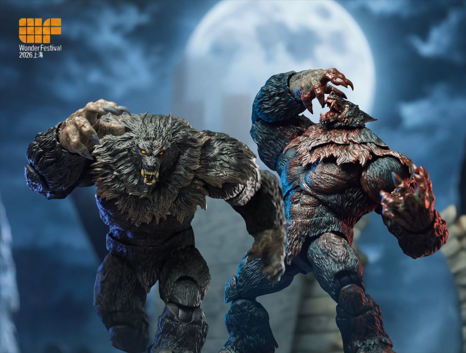 Loosecollector WF26 Esclusivo Bearwolf Nero Ver.  & Bloody Ver. Modellino