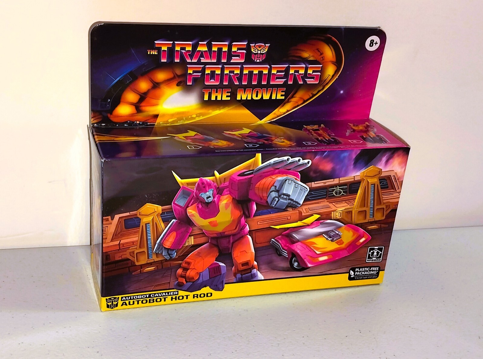 Transformers The Movie Retro G1 Reissue Autobot Hot Rod NEW SEALED
