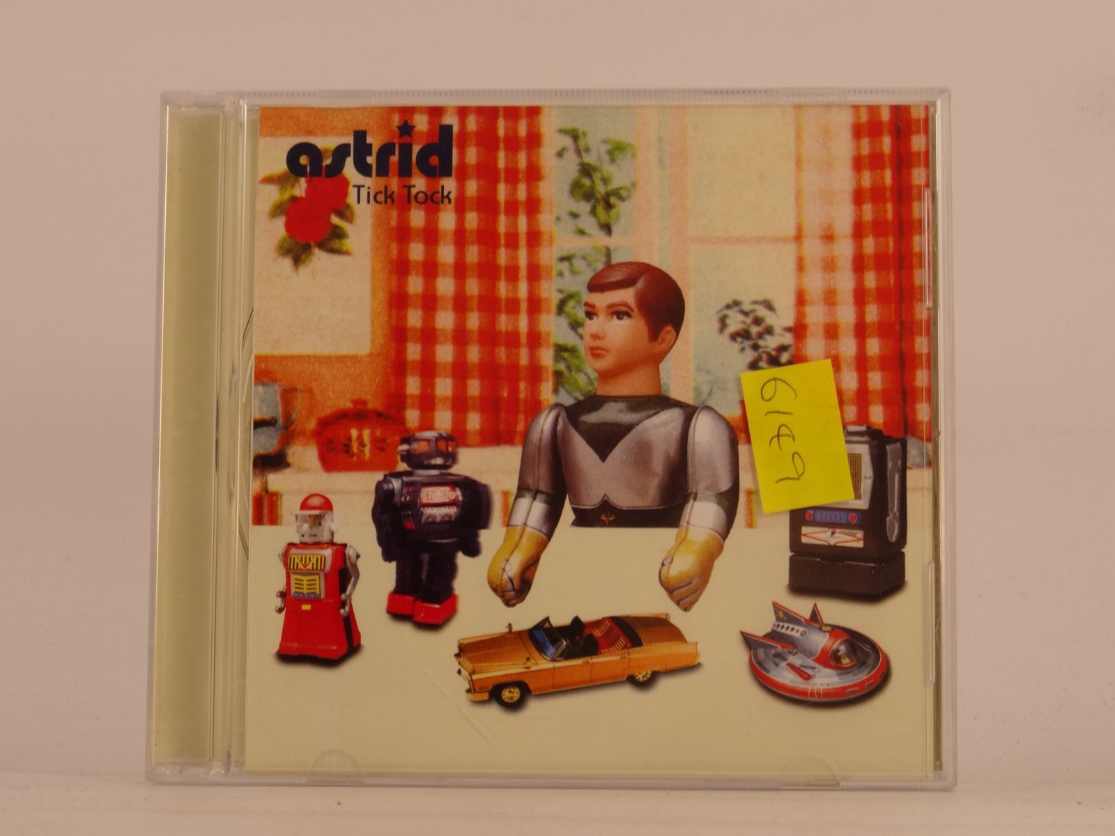 ASTRID TICK TOCK (L31) 3 Track CD Single plus Picture Sleeve FANTASTIC PLASTIC
