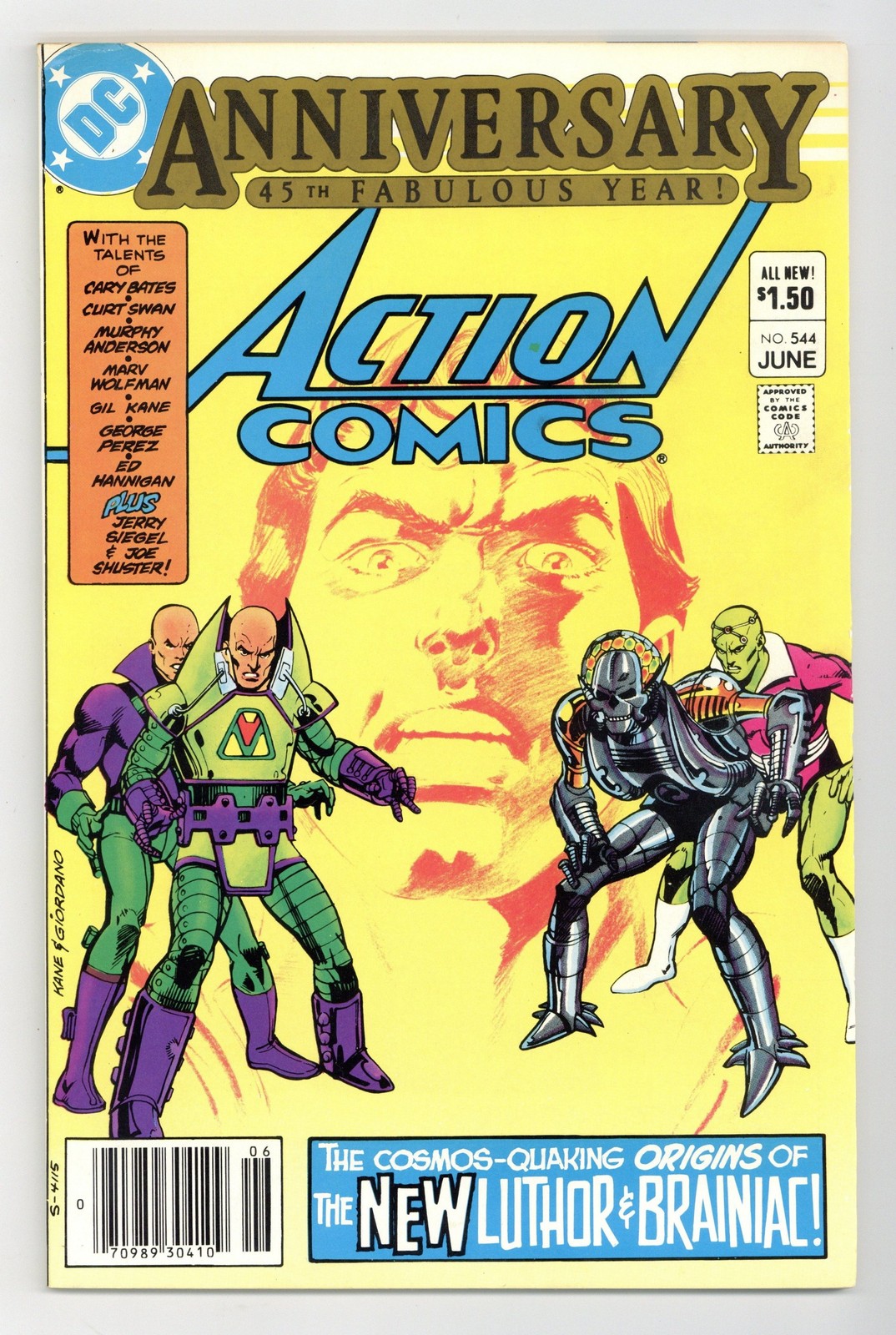 Action Comics #544N FN+ 6.5 1983