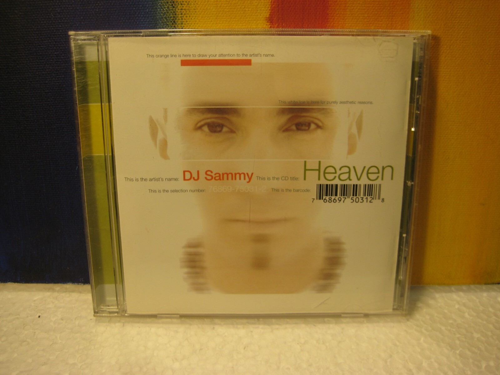 Heaven by DJ Sammy Dance Electronica Music Album CD