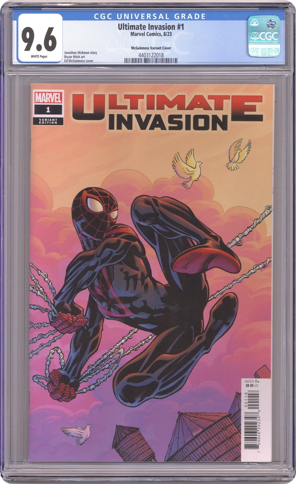 Ultimate Invasion 1J CGC 9.6 2023 4403122018