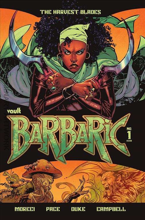 Barbaric: The Harvest Blades #1 VF/NM; Vault | w/Bag+Board