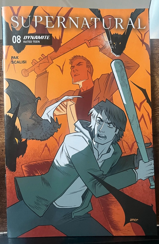 Supernatural #8 regular cover (Dynamite Entertainment)
