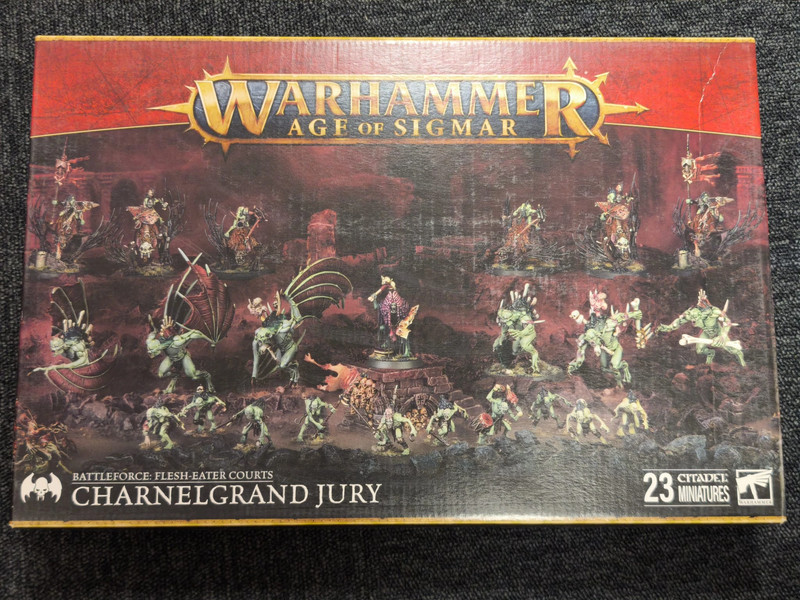 Warhammer age of sigmar Battleforce : flesh-eater courts Charnelgrand Jury