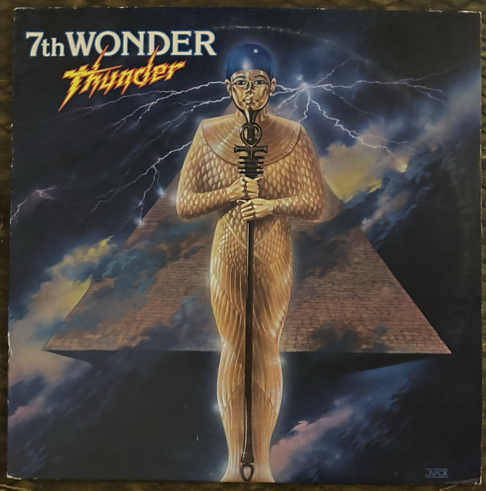 7th Wonder Thunder 1980 Chocolate City Vinyl LP Funk Soul Disco CCLP 2012