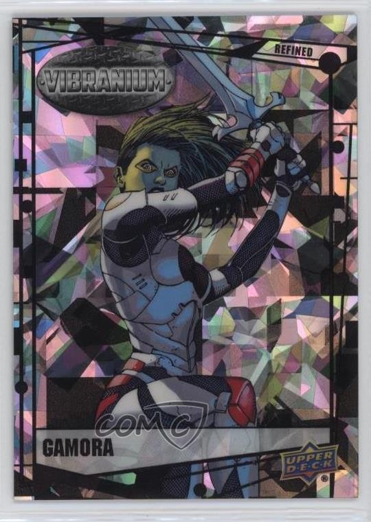 2015 Upper Deck Marvel Vibranio Raffinato Vibranio 21/99 Gamora #28 1c8l