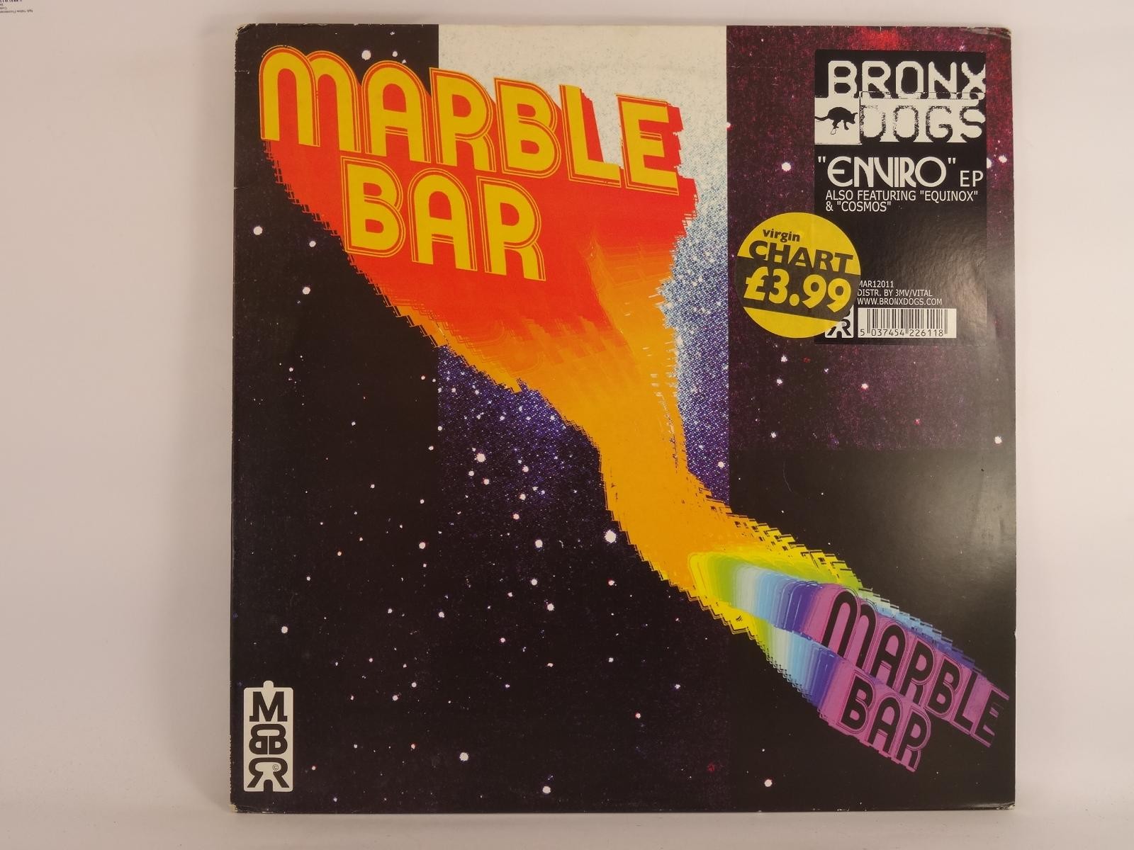 BRONX DOGS ENVIRO EP (282) 3 Track 12" Single including Company Sleeve MARBLE BA