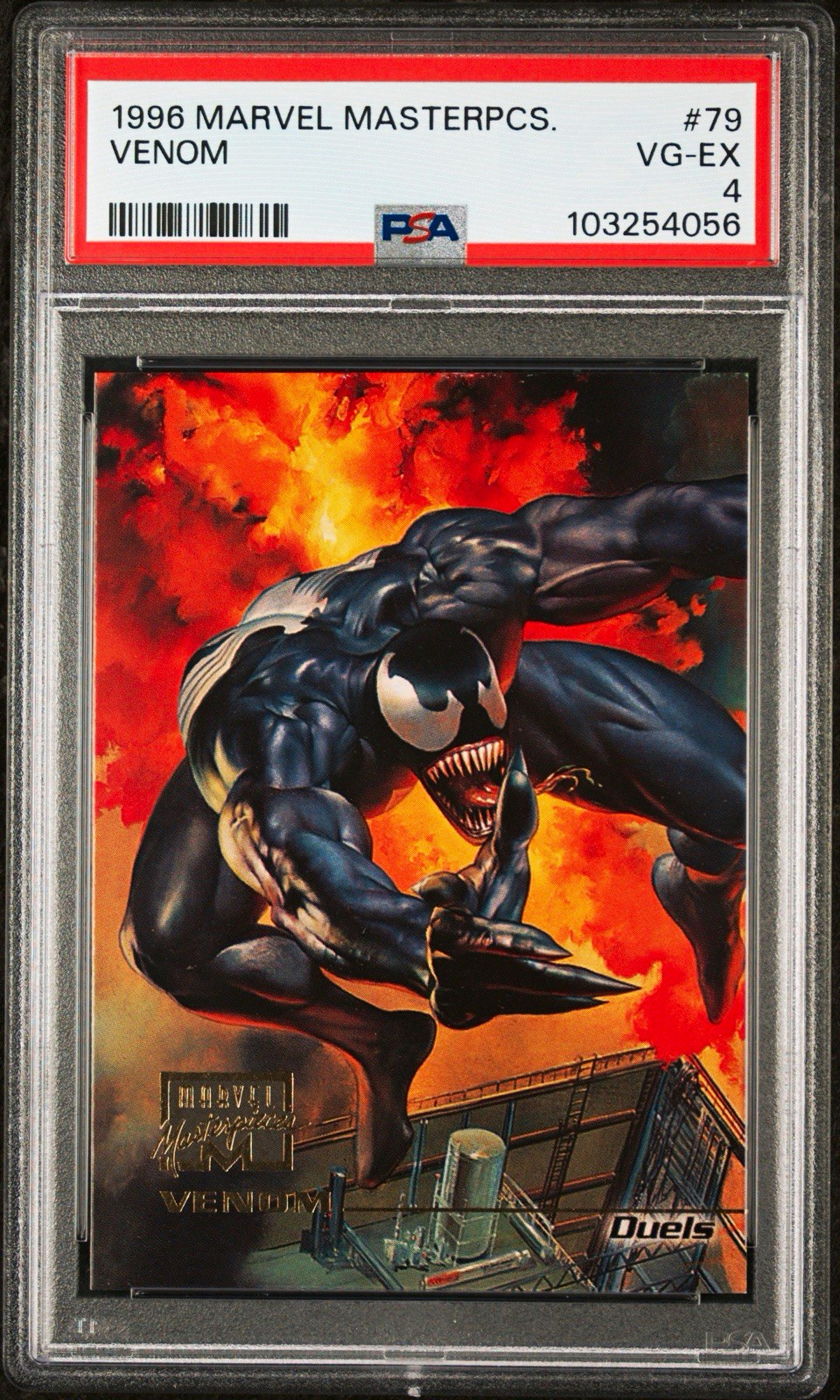 1996 Fleer/SkyBox Marvel Masterpieces Venom #79 certificato classificato PSA 103254056