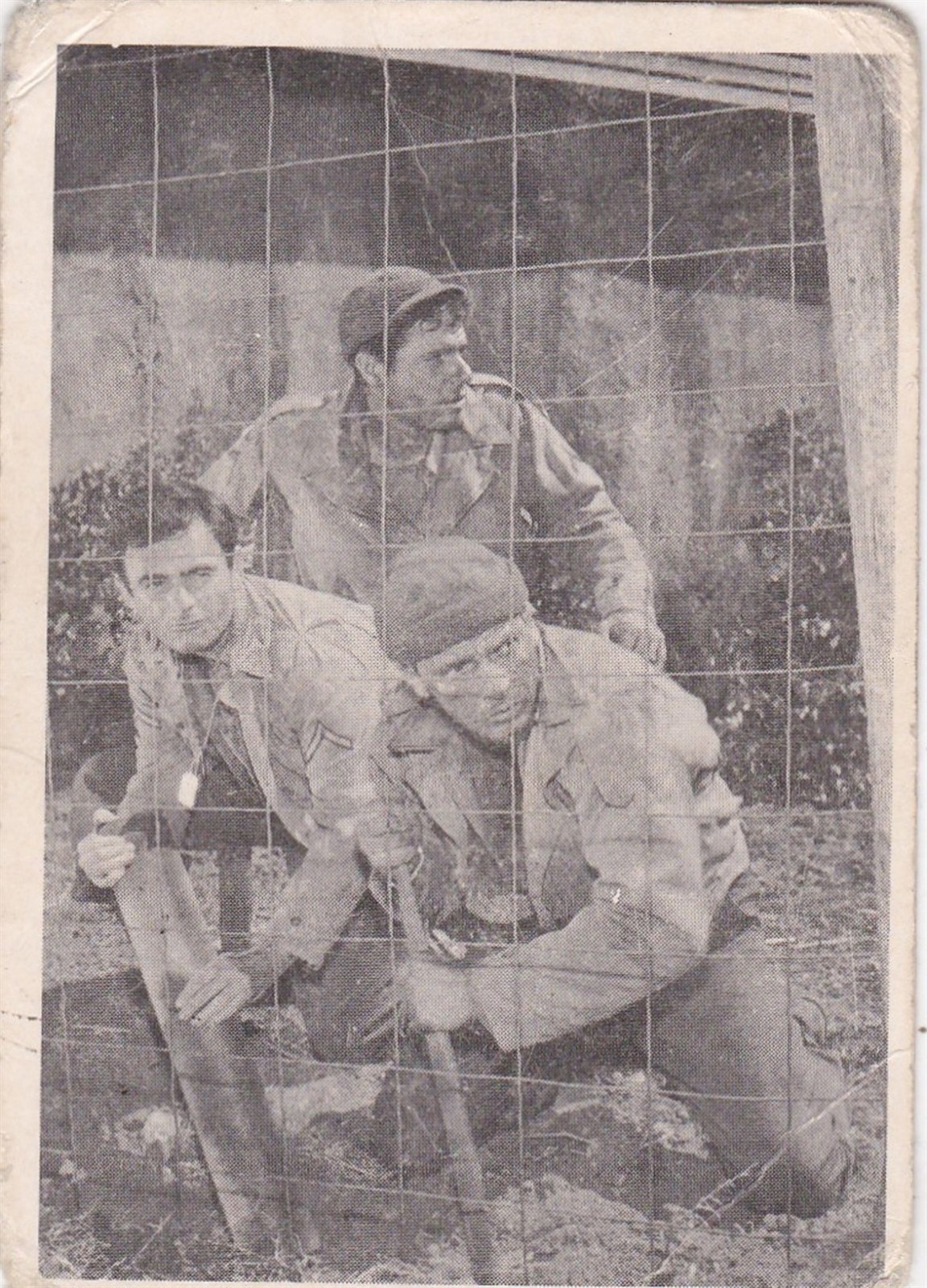 1963 COMBATTIMENTO DONRUSS! #49 "SCAVARE FUORI!"!! SET MOLTO RESISTENTE!!!