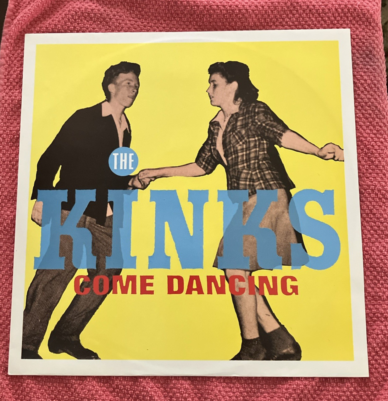 THE KINKS - "COME DANCING" / ARISTA RECORDS 1982 12 inch single 45 RPM