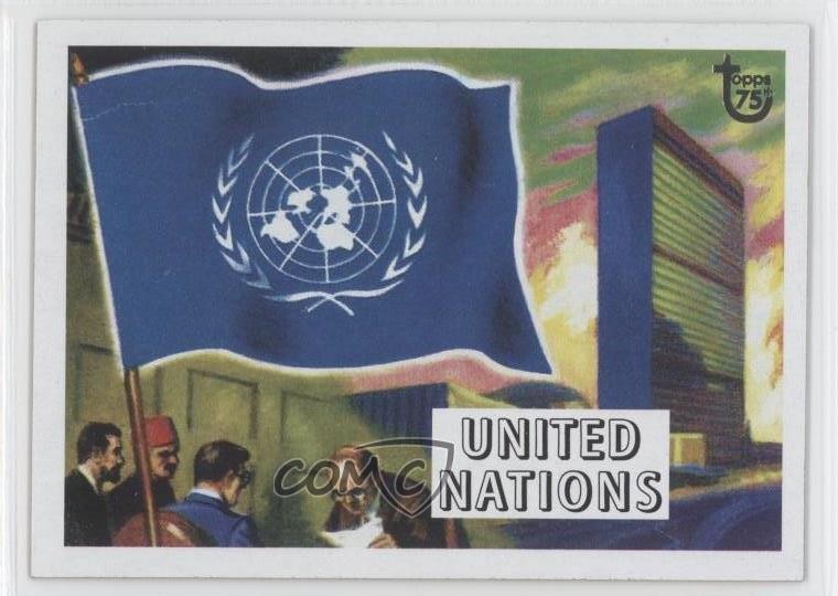 2013 Topps 75th Anniversary Flags of the World #8 0q0