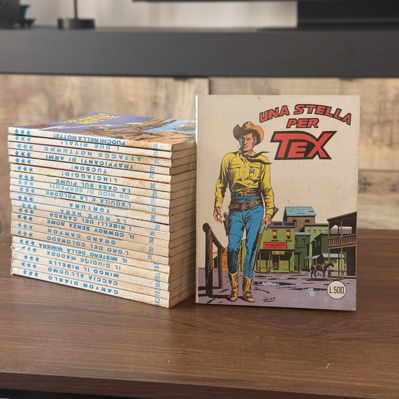 Tex lotto fumetti western-Una stella per Tex-Canyon Diablo-Caccia all’uomo