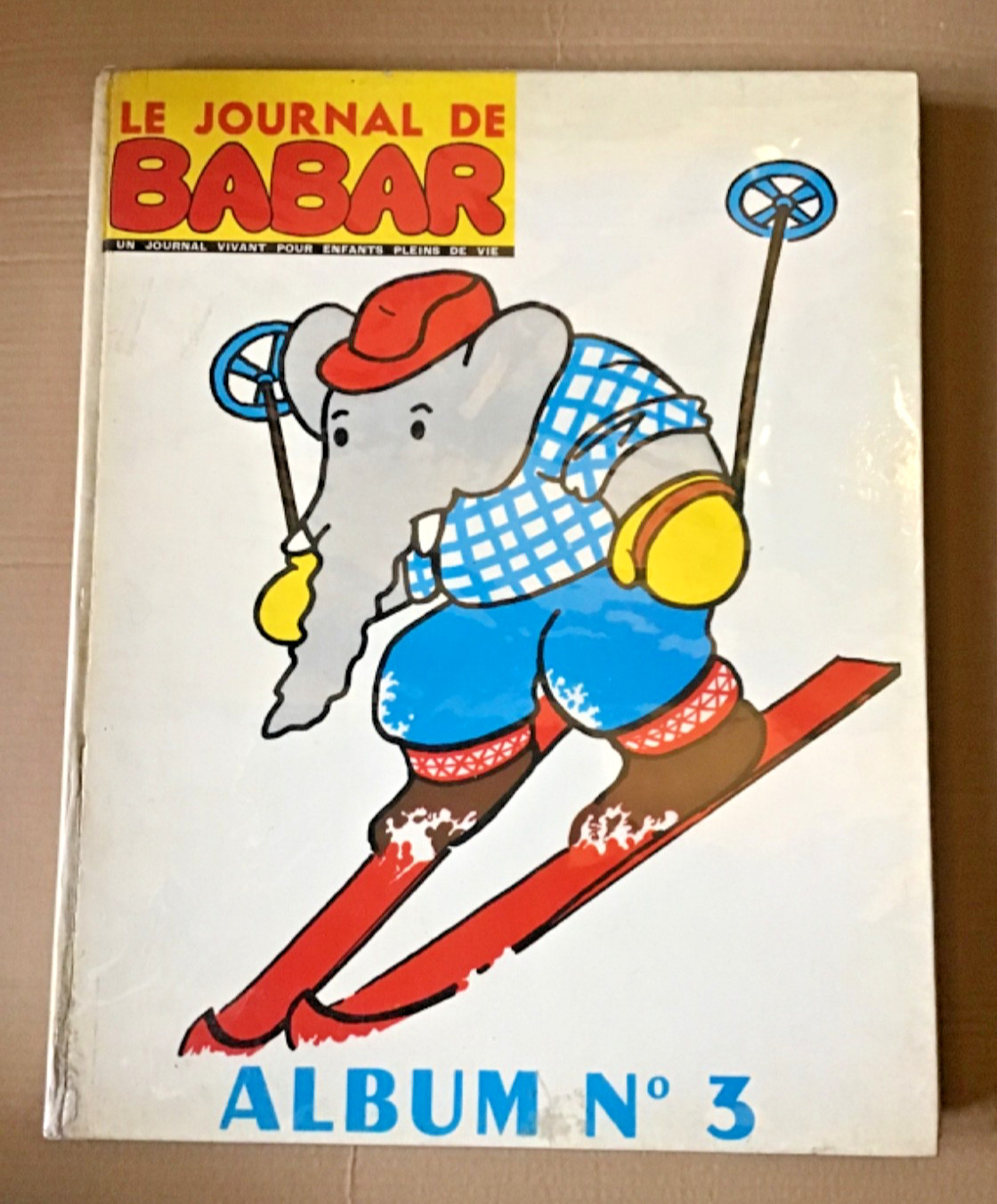 Le Journal de Babar. Album 3 (numéro 13 a 18). 1970. TBE