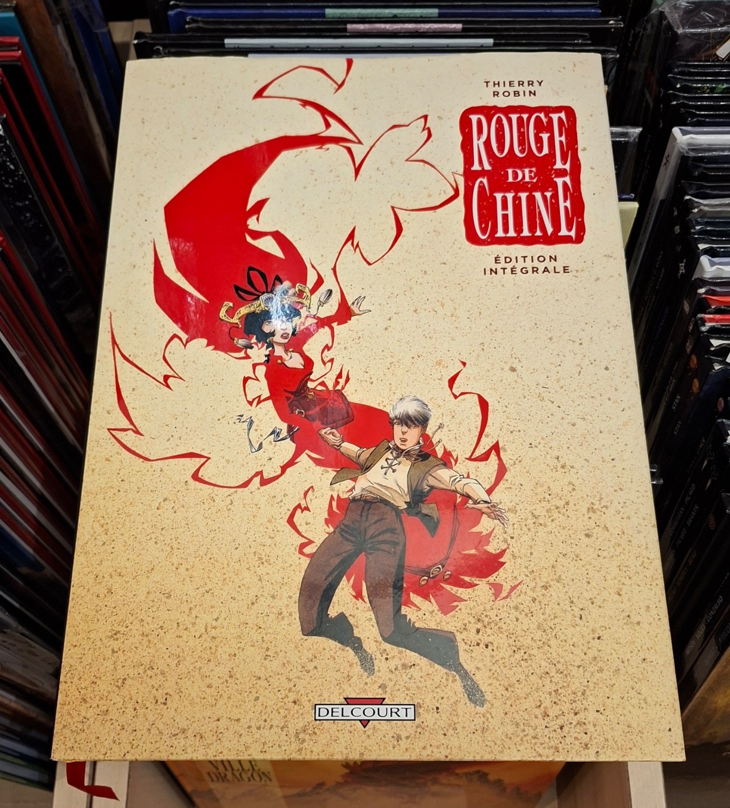 Rouge de Chine Edition intégrale _ Thierry Robin _ Delcourt 2014