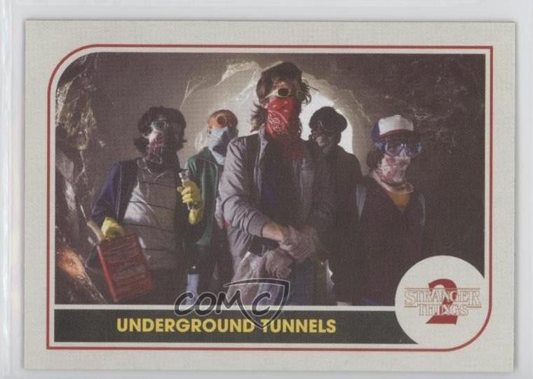 2019 Stranger Things 2 Dustin Henderson Mike Wheeler Underground Tunnels 2o7