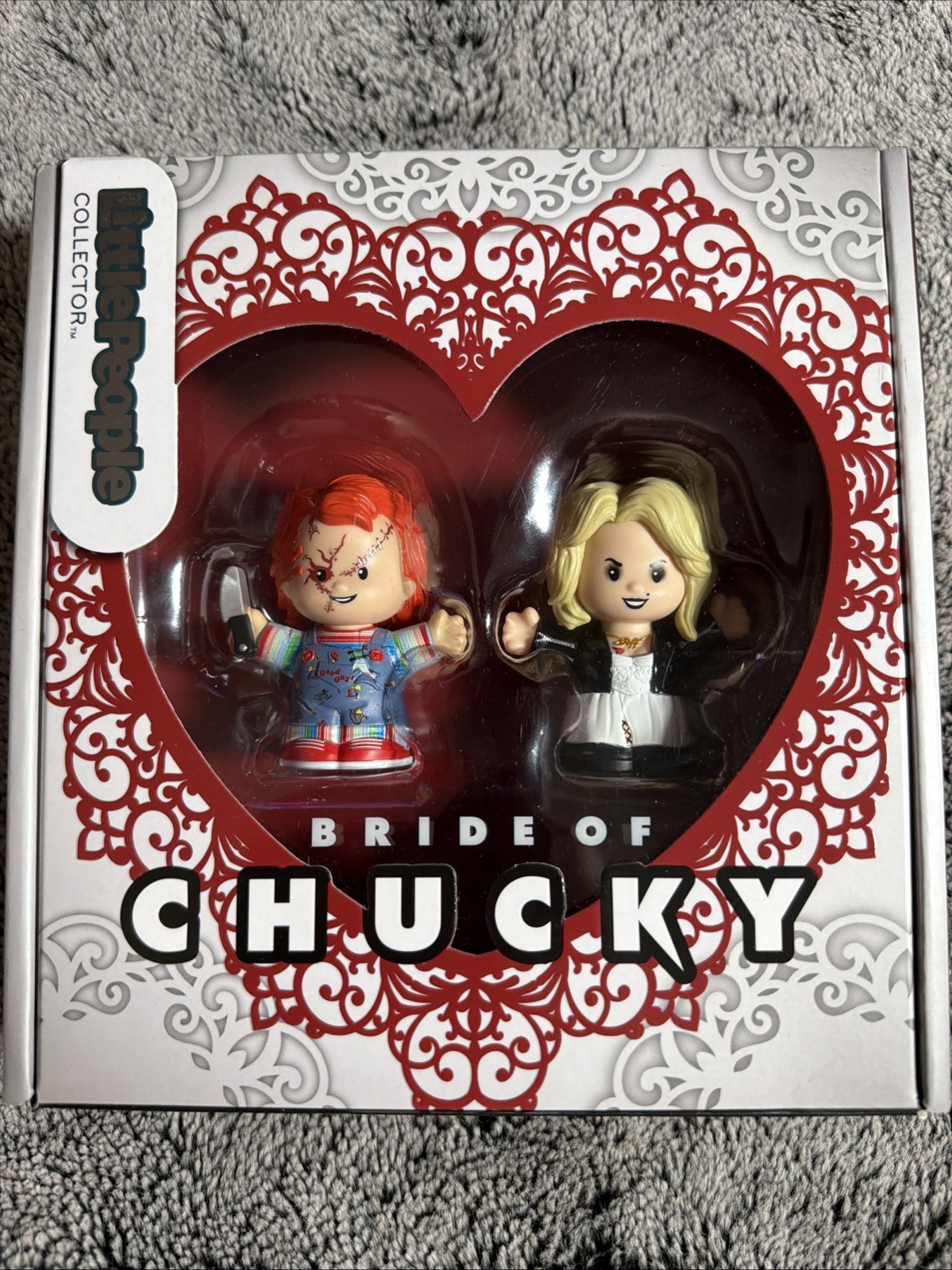 Mattel Fisher-Price Little People Set di Figure Sposa di Chucky da Collezione