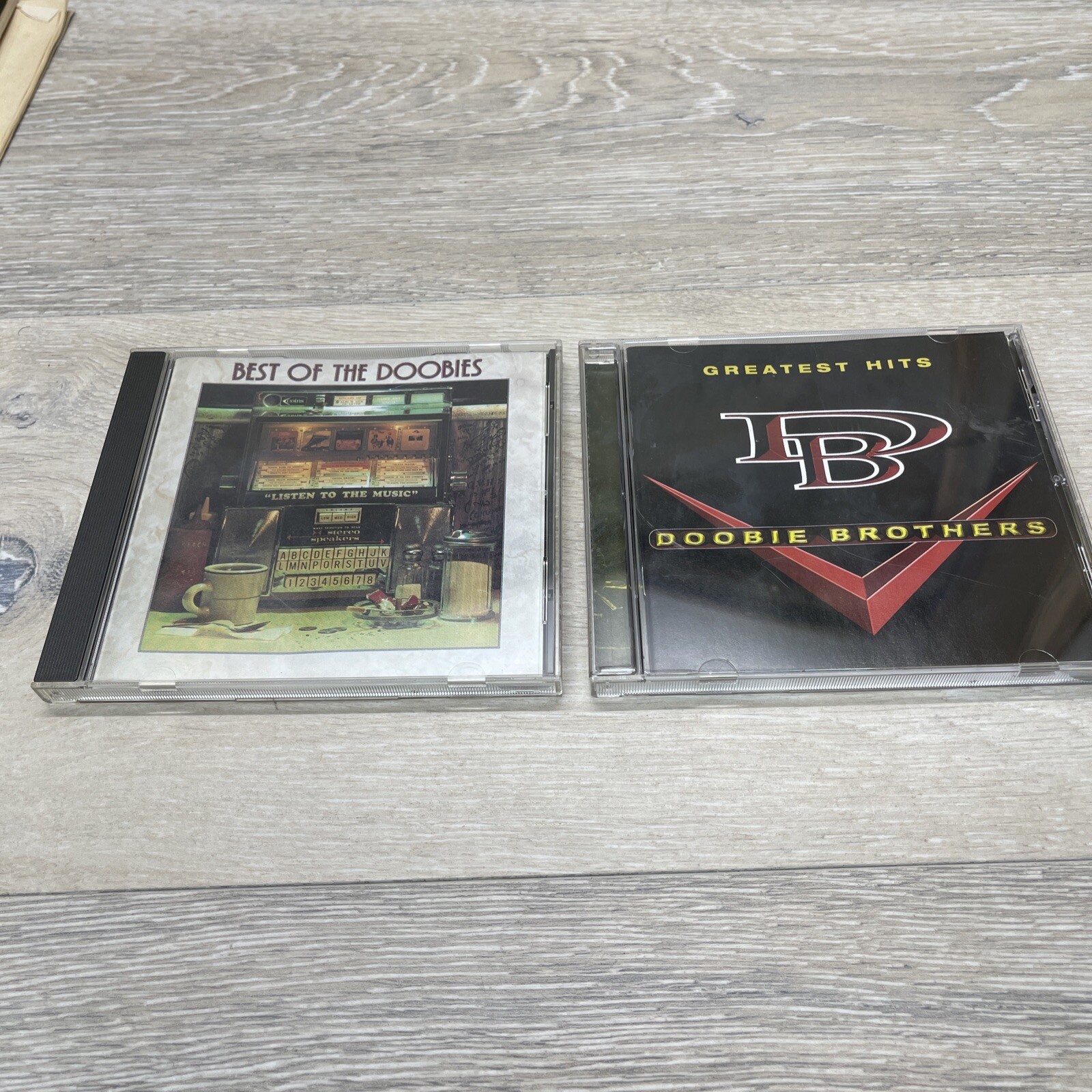 The Doobie Brothers Two CD Lot - Greatest Hits, and Best Of The Doobies CD