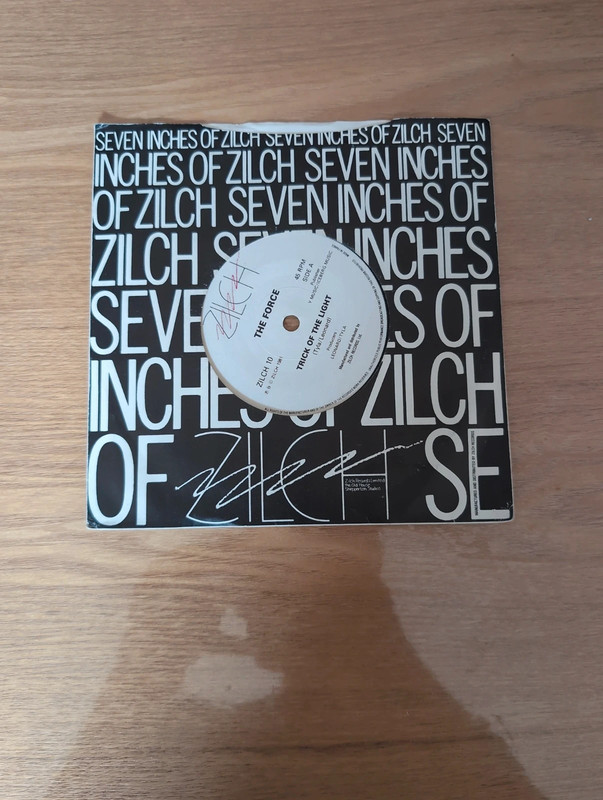 Disque vinyle 45 tours the force trick or the light