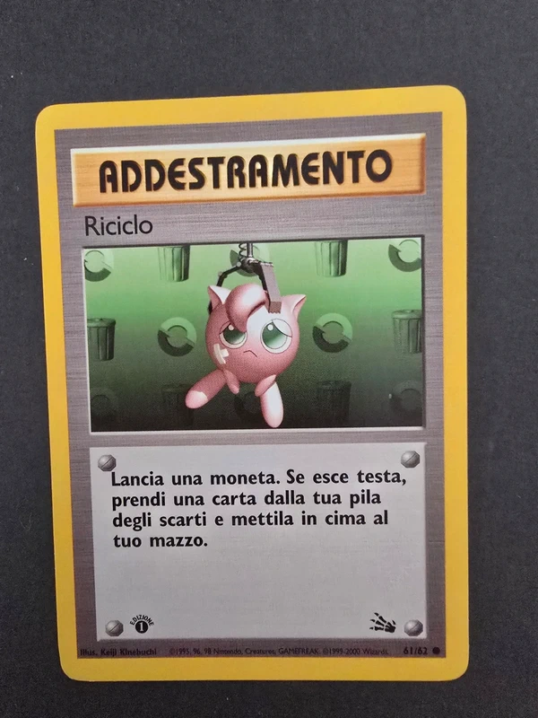 Addestramento Riciclo 61/62 Fossil prima edizione