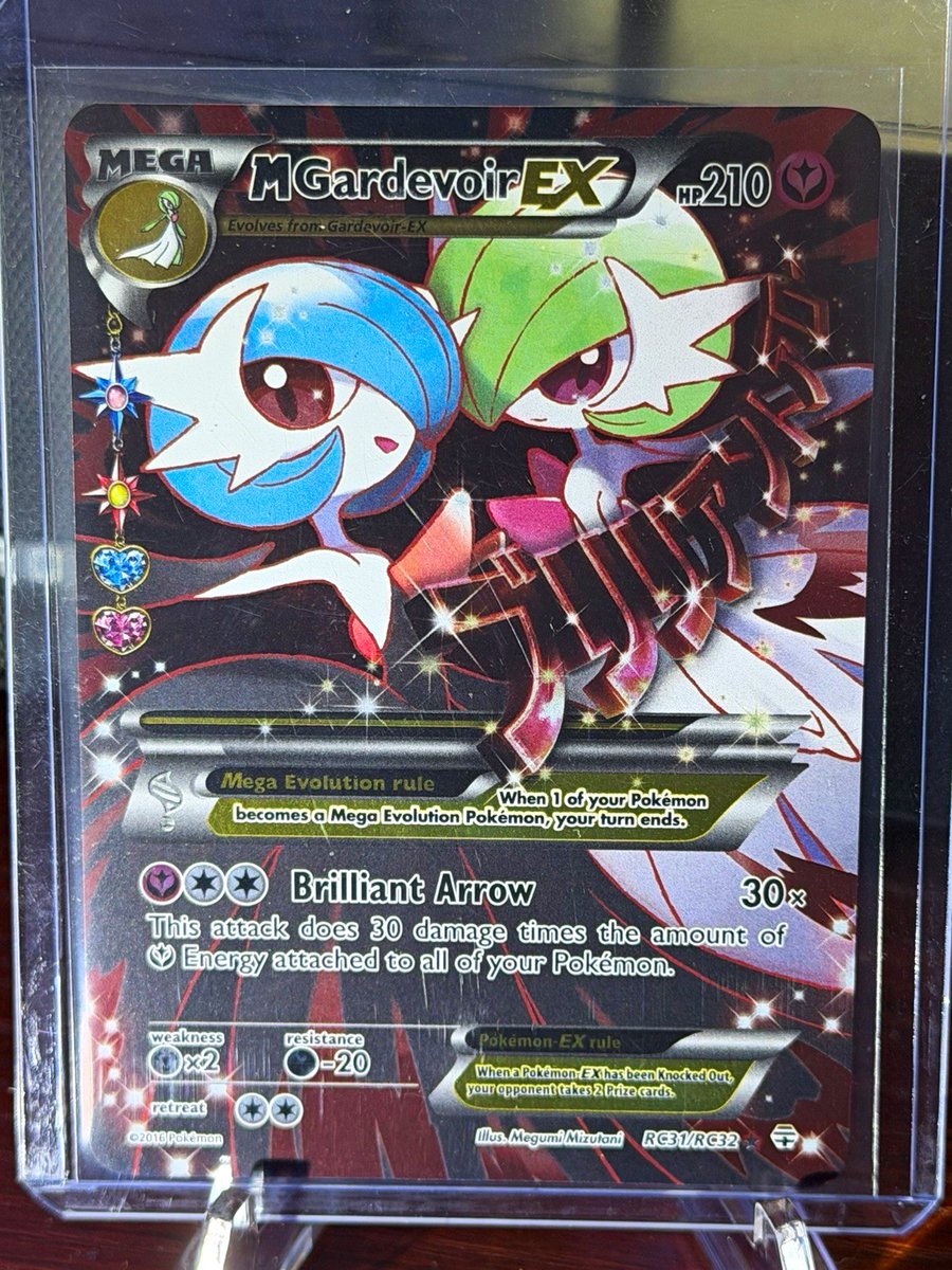 Pokemon TCG M Gardevoir EX RC31/RC32 Generazioni Full Art Holo Ultra Raro