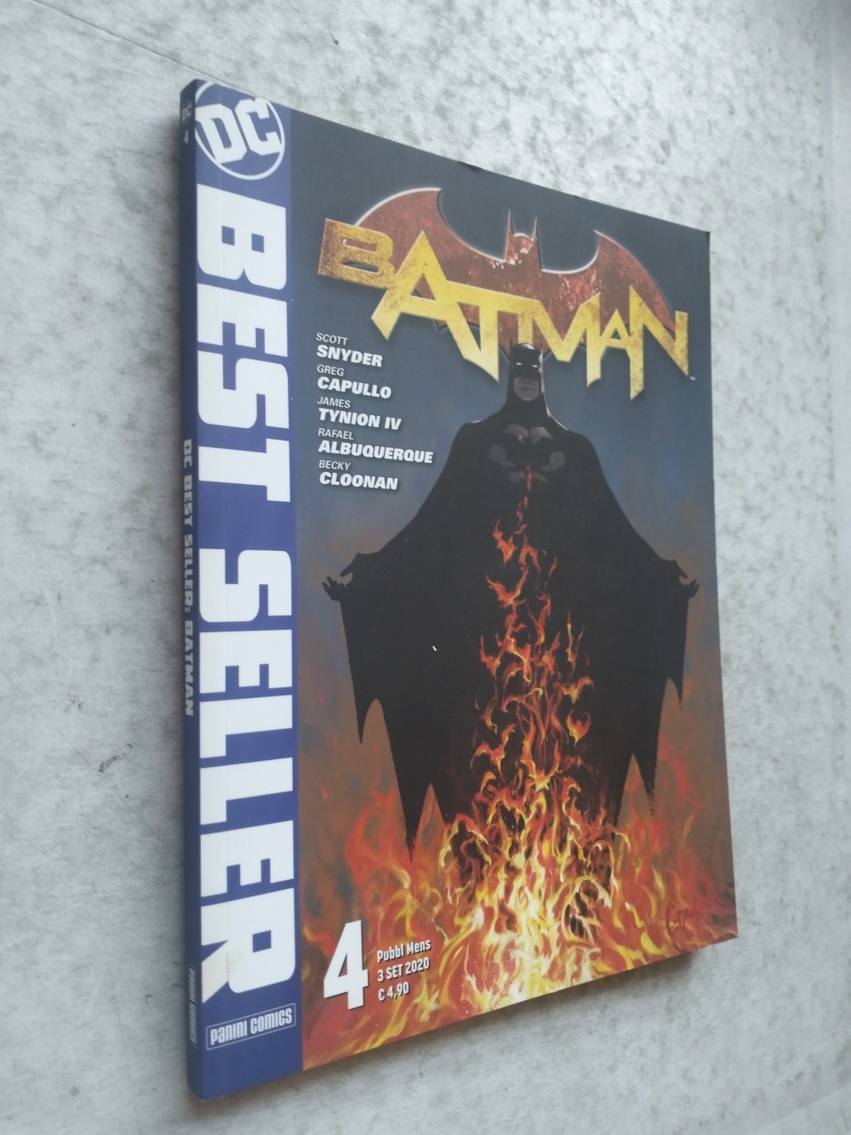 DC BEST SELLER BATMAN N.4 - PANINI  2020 (O8)