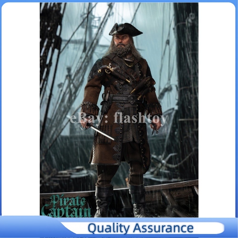 1PCS Presale Premier Toys PT-0017 1/6 Pirate Captain 12" Male Action Figure Mod