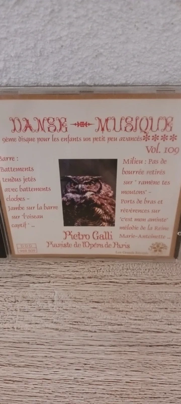 CD Musique pour danse classique / Pierrot Galli