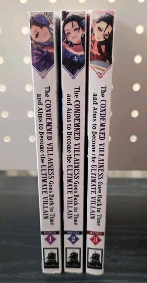 Manga Condemned Villainess Goes Back In Time Aims Become Ultimate Villain 1-3