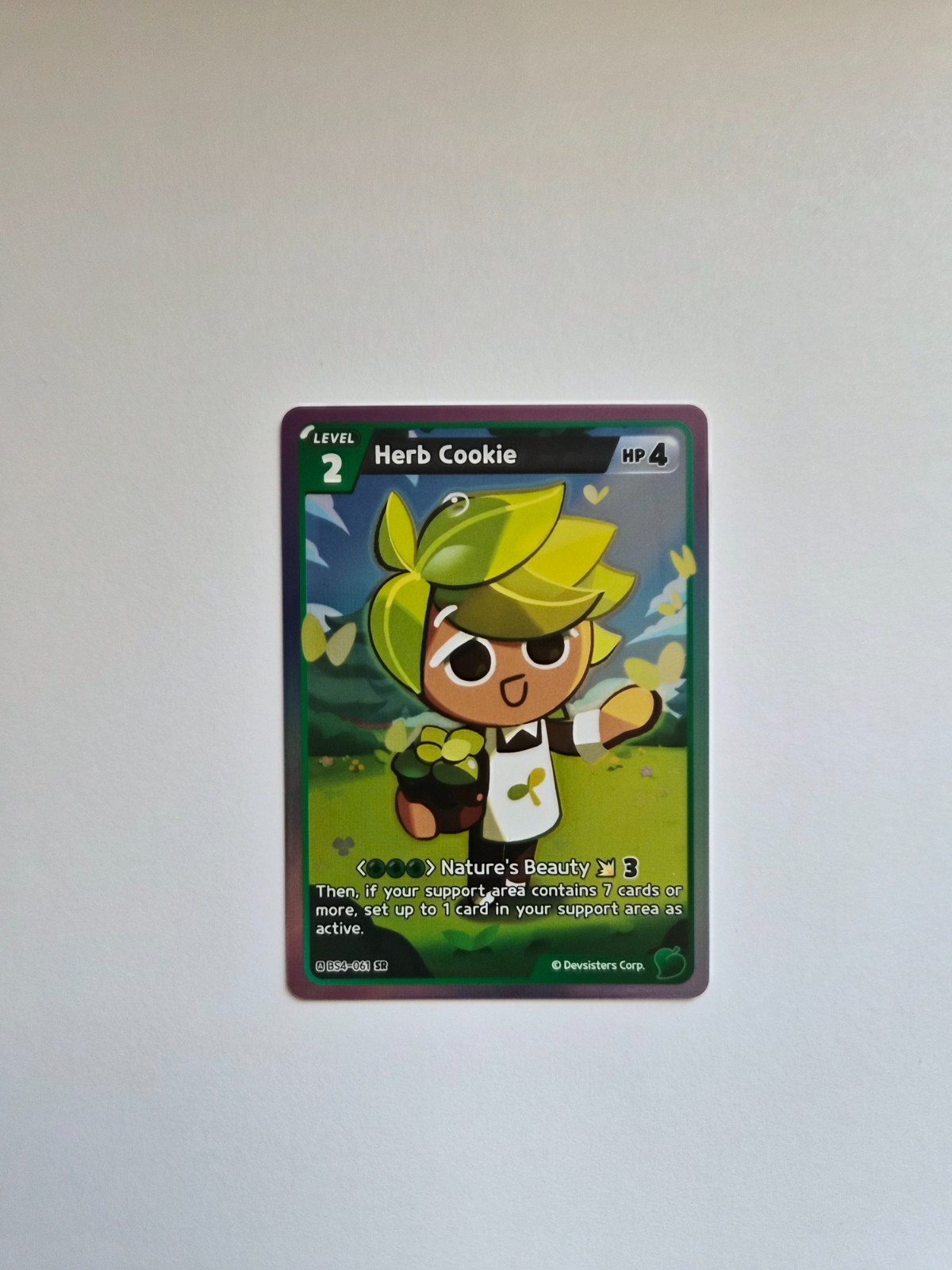 CookieRun: Braverse (Inglese) - Biscotto alle erbe - BS4-061 - SR Foil