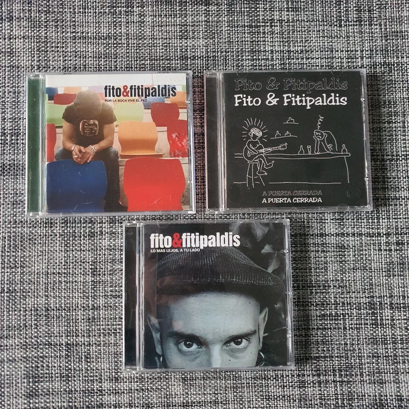 Lote CDs Fito y Los Fitipaldis