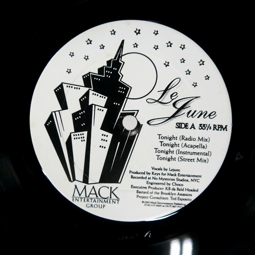 LE JUNE TONIGHT / YOU JUST DON'T KNOW MACK GROUP NONE 1x12