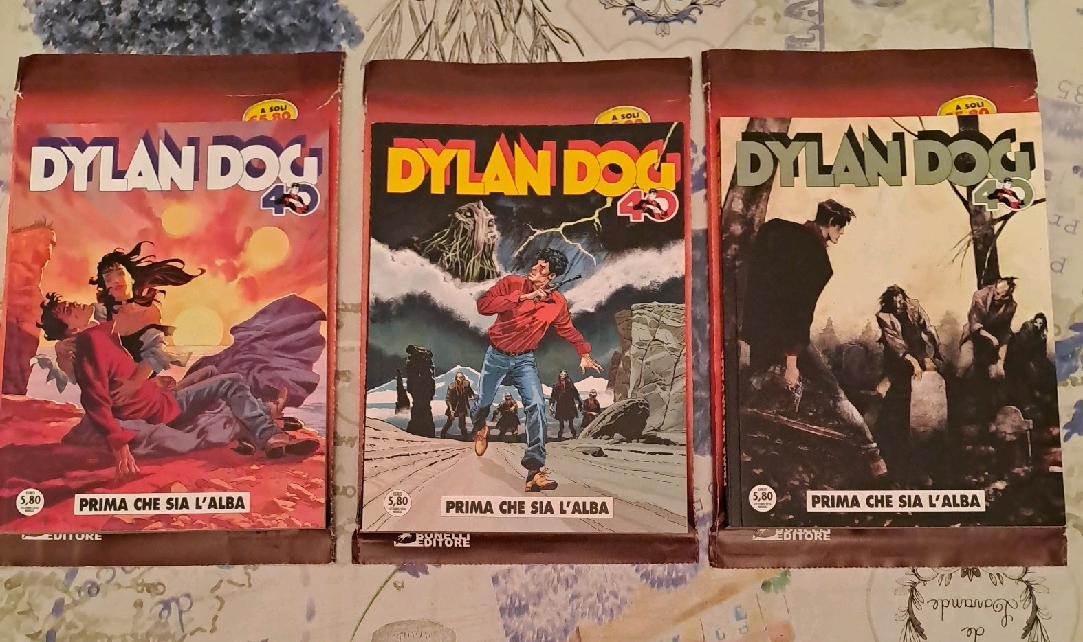 Dylan Dog 481 - Prima che sia l'alba: lotto Cestaro, Villa, Roi