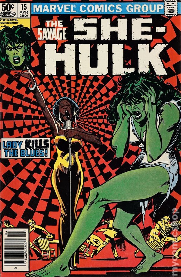 Savage She-Hulk #15N FN 1981 Immagine Stock