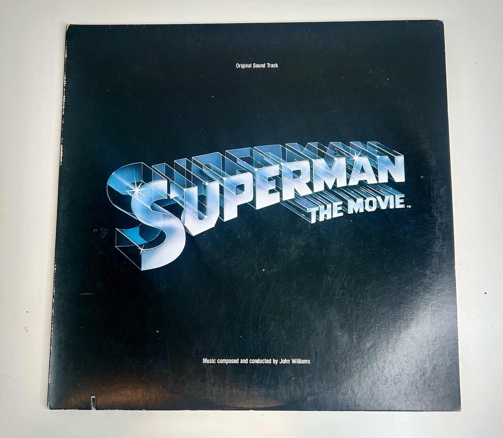1978 Original Sound Track "Superman The Movie" 33 1/3 RPM 12" Vinyl 2 LP’s