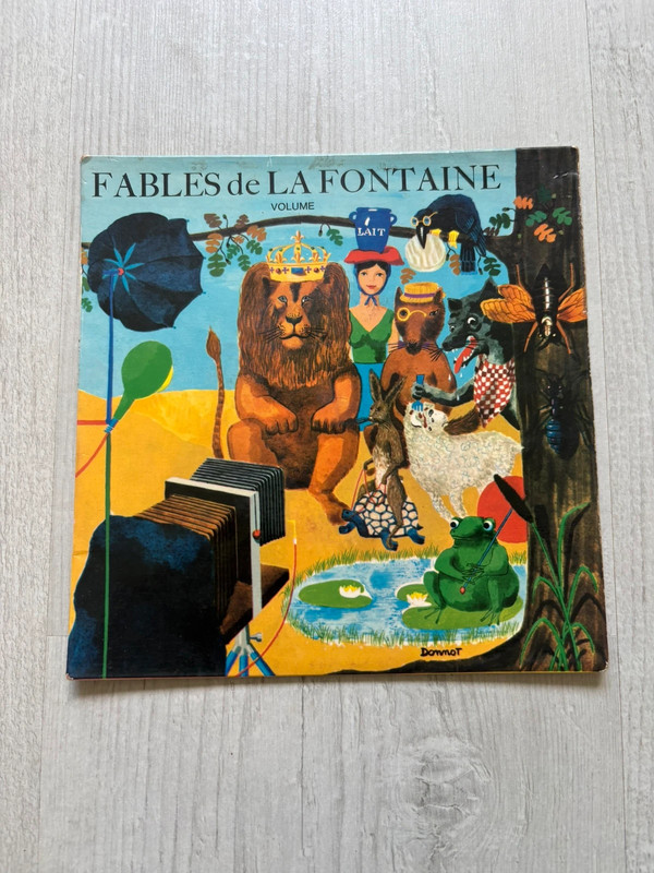 Vinyle Fables de la Fontaine