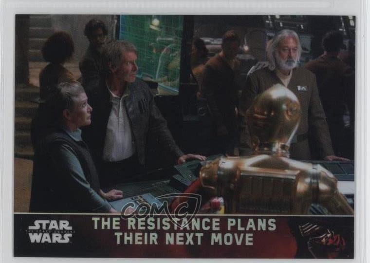 2016 Topps Star Wars: The Force Awakens Chrome Refractor #78 1m8
