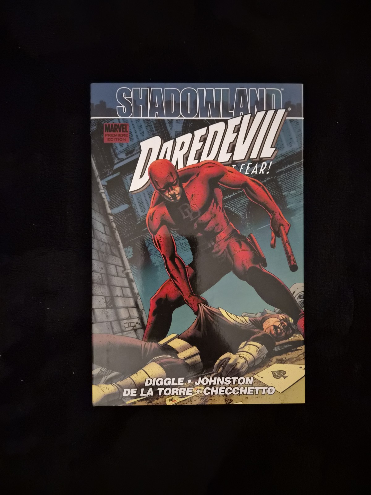 Shadowland: Daredevil Marvel Premiere Edition HC (2011) prima stampa