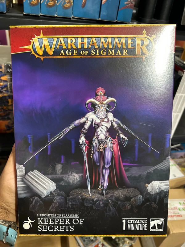 Warhammer age of sigmar hedonites of skaanesh keeper of secrets