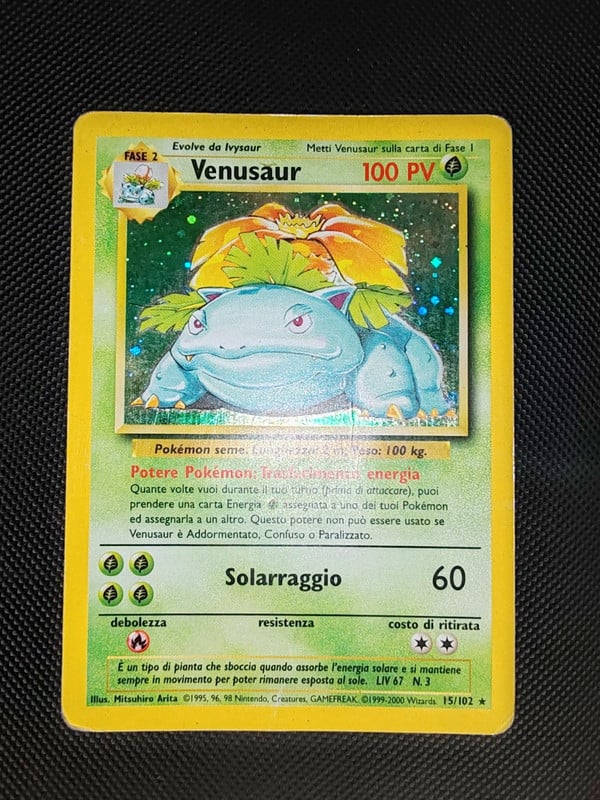 Venusaur set base holo ita