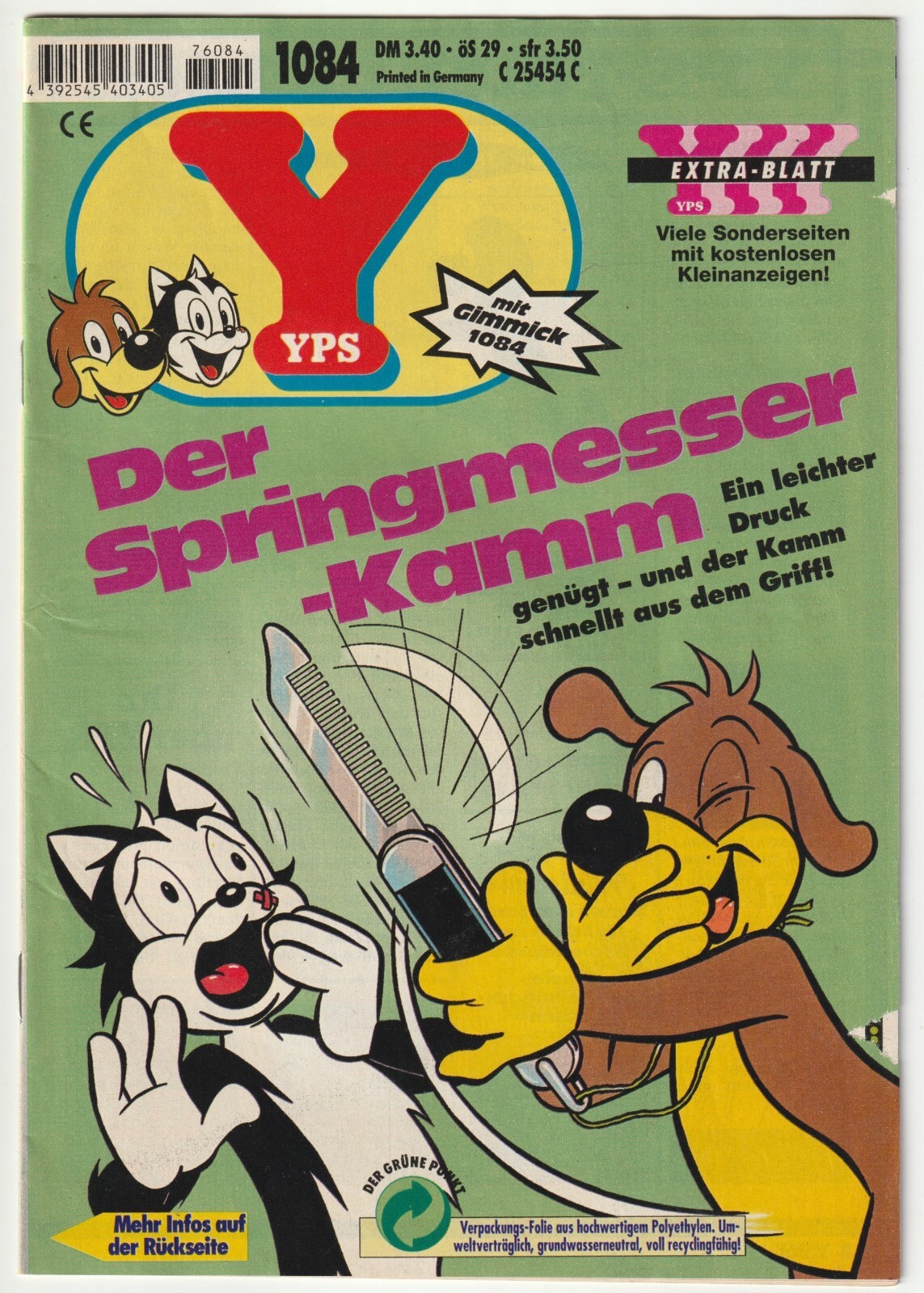 ✪ YPS #1084 senza espediente, Gruner + anno 1996 COMICHEFT Z1/1-