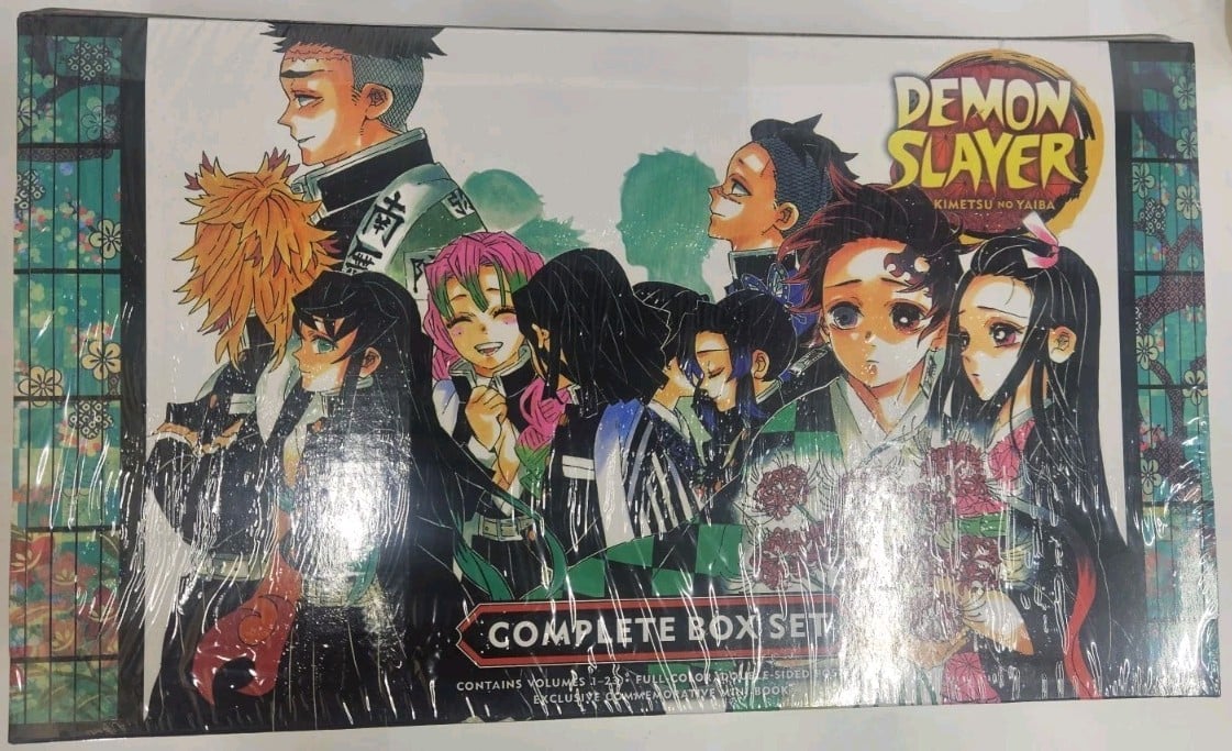 *NUOVO SIGILLATO IN FABBRICA Demon Slayer Kimetsu No YAIBA Box Set 1-23 versione inglese