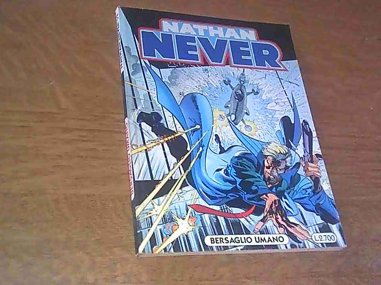 nathan never n52 bersaglio umano ed. bonelli