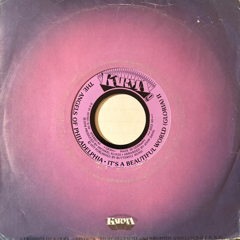 The Angels Of Philadelphia - It‘s A Beautiful World (Gloria) I