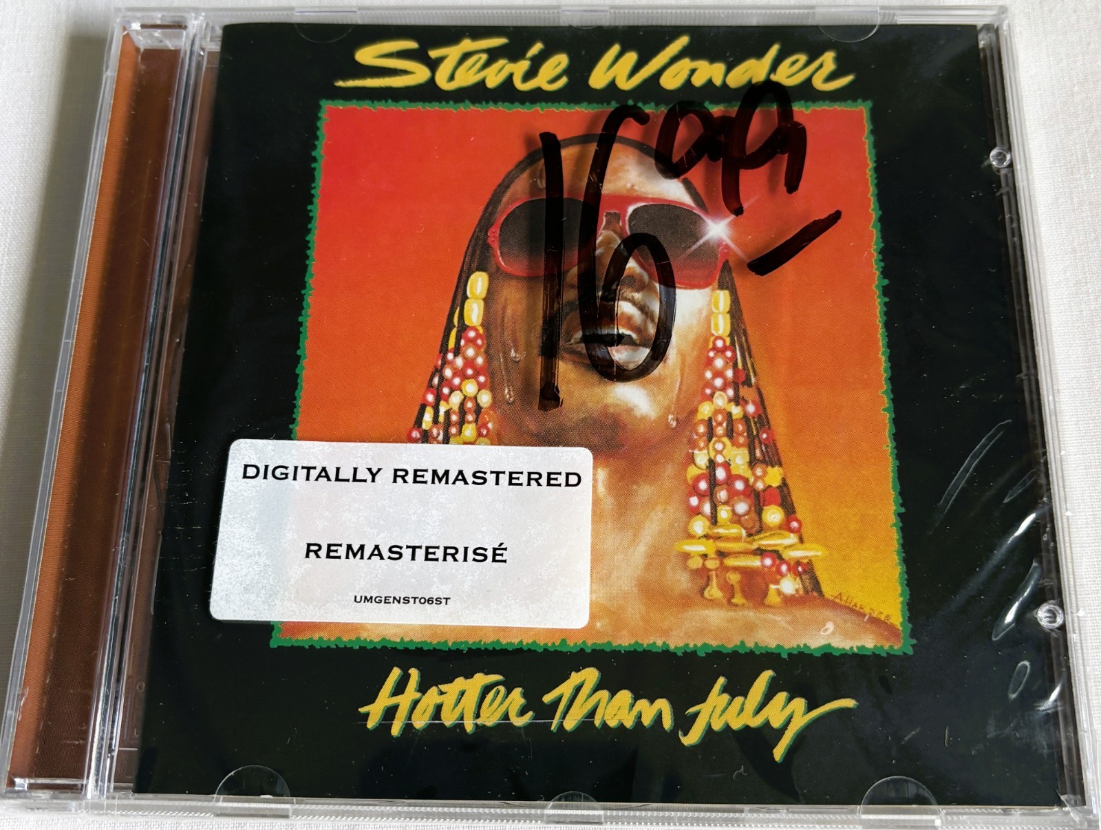STEVIE WONDER - HOTTER THAN JULY(2000) - CD FACTORY SEALED(SOUL,R&B, POP)